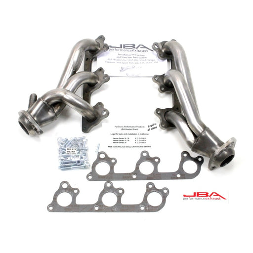 JBA 97-11 Ford Ranger 4.0L OHC w/Driver Side EGR 1-1/2in Primary Raw 409SS Cat4Ward Header JBA