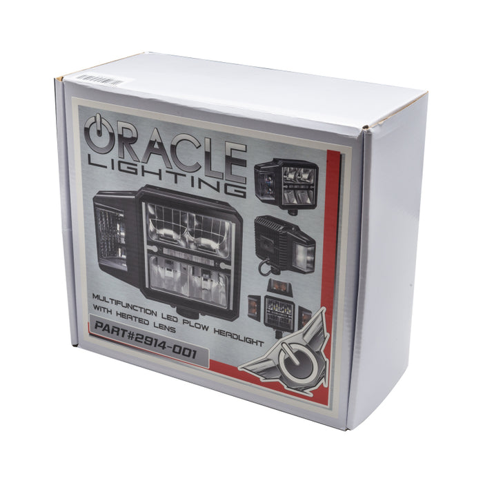 Oracle Lighting Multifunction LED Plow Headlight with Heated Lens 5700K SEE WARRANTY ORACLE Lighting