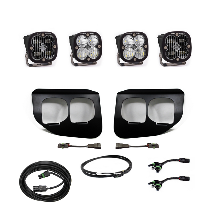 Baja Designs Ford Super Duty (20-On) Fog Lights Dual FPK SAE/Sport DC Baja Designs w/Upfitter Baja Designs