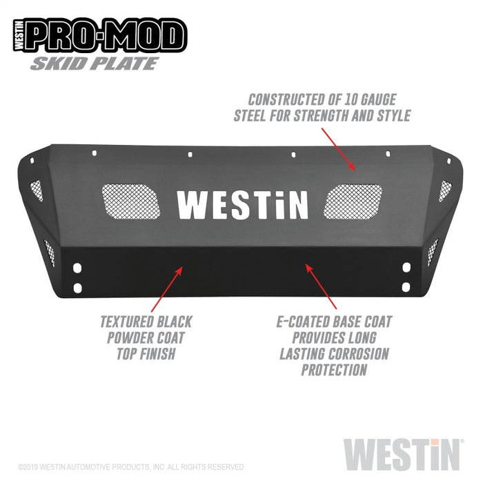 Westin 14-21 Toyota Tundra Pro-Mod Skid Plate Westin