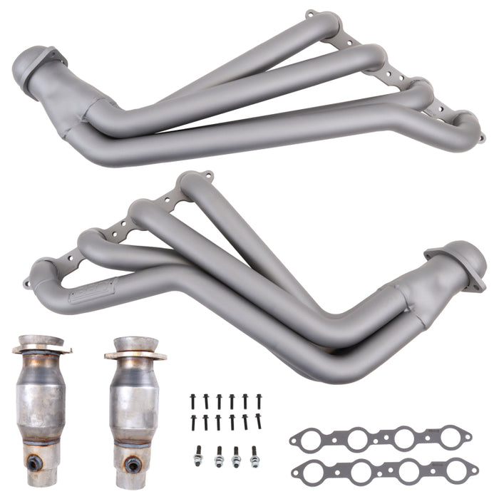 BBK 2010-15 Camaro Ls3/L99 1-7/8 Full-LenGTh Headers W/ High Flow Cats (Titanium Ceramic) BBK