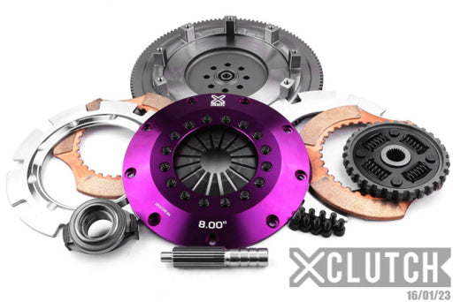 XClutch 15-17 Subaru WRX Base 2.0L 8in Twin Sprung Ceramic Clutch Kit XCLUTCH