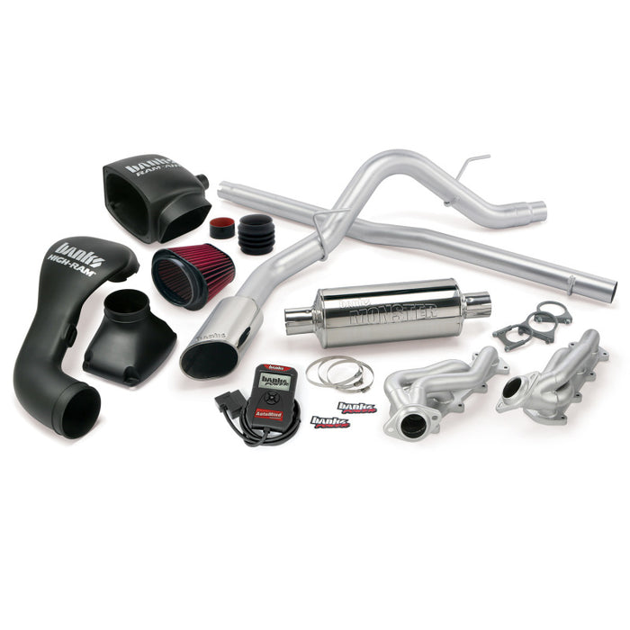 Banks Power 04-08 Ford 5.4L F-150 ECSB PowerPack System - SS Single Exhaust w/ Chrome Tip Banks Power