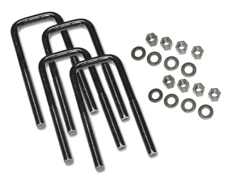 Superlift U-Bolt 4 Pack 5/8x2/1/2x15 Square w/ Hardware Superlift