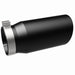 MagnaFlow Tip Stainless Black Coated Single Wall Round Single Outlet 6in Dia 5in Inlet 13in L Magnaflow