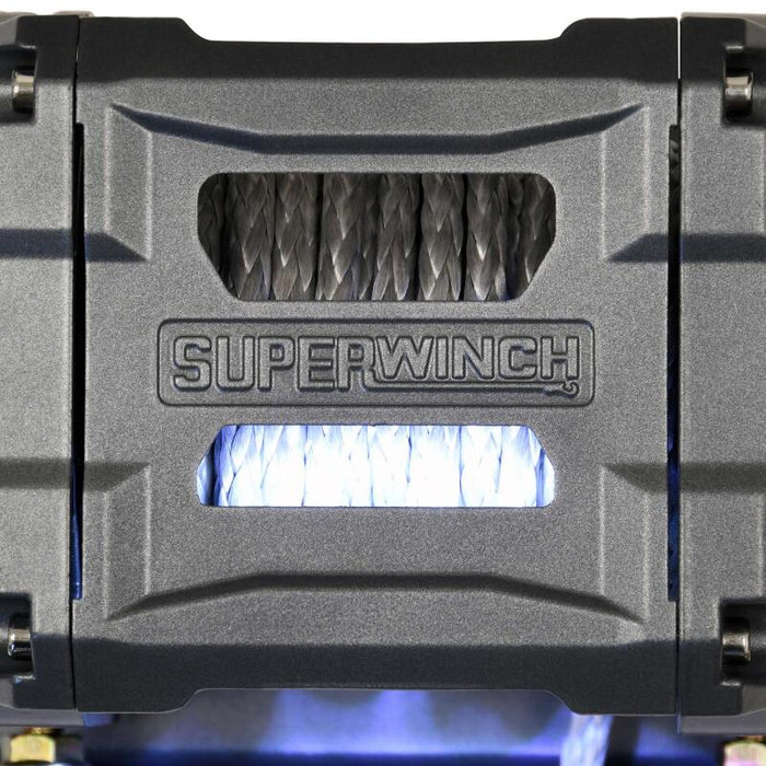 Superwinch 3500 LBS 12V DC 7/32in x 40ft Synthetic Rope Hawse Fairlead SP 35SR Winch Superwinch