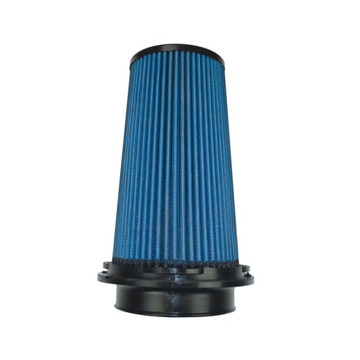 Injen NanoWeb Dry Air Filter- 4in Flange ID 6in Twist Lock Base 8.8in Media Height 4in Top Injen