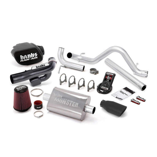 Banks Power 12-14 Jeep 3.6L Wrangler - 4dr Stinger Sys w/ AutoMind - SS Single Exhaust w/ Black Tip Banks Power