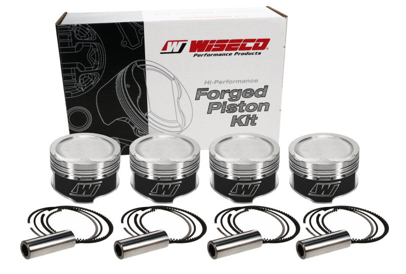 Wiseco Volks 2.0 9A 16v Dished -11cc Turbo 83mm Piston Shelf Stock Kit Wiseco