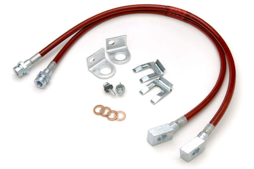 JKS Manufacturing Jeep Wrangler YJ HD Extended Brake Line - Front JKS Manufacturing