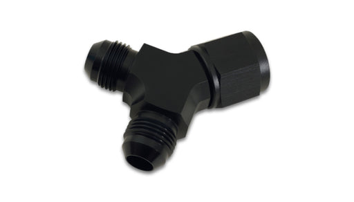 Vibrant -10AN Female x Dual -8AN Male Y-Adapter Fitting - Aluminum Vibrant
