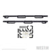 Westin/HDX 09-18 Dodge/Ram 1500 Crew Cab (5.5ft Bed) Drop Wheel to Wheel Nerf Step Bars - Txt Black Westin