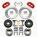 Wilwood Narrow Superlite 4R Rear P-Brk Kit 14.00in Red Big Ford New 2.38in Off Bronco 5 x 5.50