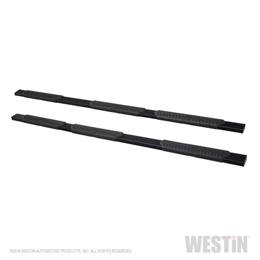 Westin 07-19 Chevy Silverado/Sierra Crew Cab (85ft Bed) R5 M-Series Wheel-to-Wheel Nerf Bars - Blk Westin