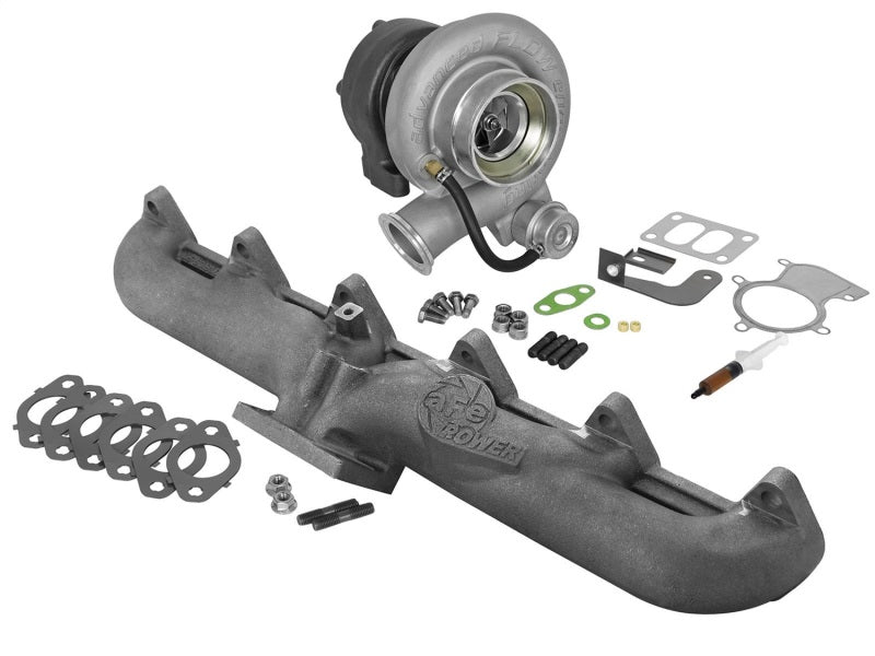 aFe Power Bladerunner Turbocharger w/ Exhaust Manifold  98.5-02 Dodge Diesel Trucks L6-5.9 (td) aFe