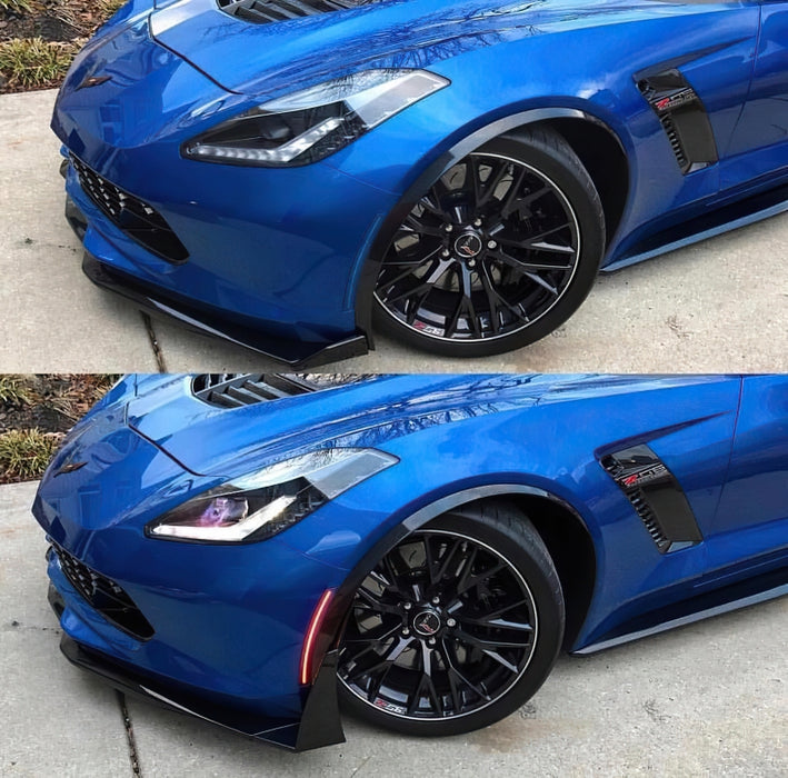 Oracle Chevrolet Corvette C7 Concept Sidemarker Set - Tinted - No Paint SEE WARRANTY ORACLE Lighting