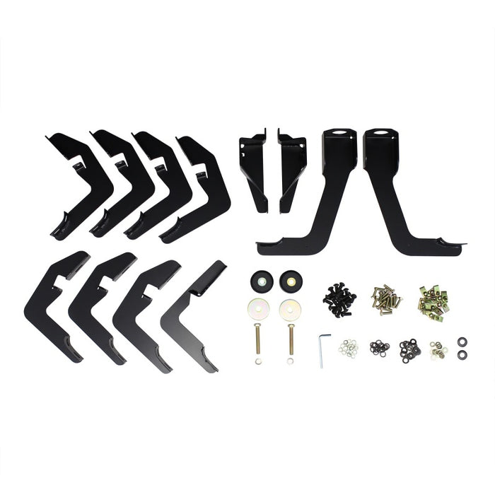 Westin 07-13 Chevy Silv 1500 Extnd Cab (6.5 ft Bed) PRO TRAXX 5 WTW Oval Nerf Step Bars - SS Westin