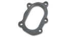Vibrant GT25R / GT28R Discharge Flange with Oval Outlet (5 Bolt) Mild Steel 1/2in Thick Vibrant