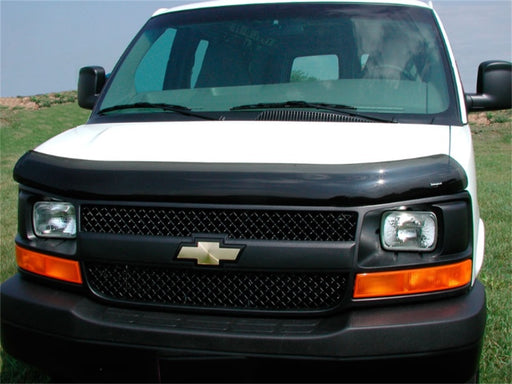 Stampede 2003-2014 Chevy Express 1500 Vigilante Premium Hood Protector - Smoke Stampede