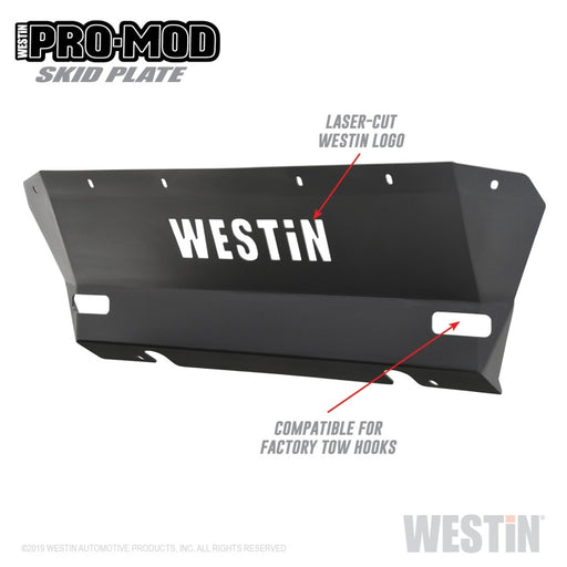 Westin 15-20 Chevrolet Colorado Pro-Mod Skid Plate - Tex. Blk Westin