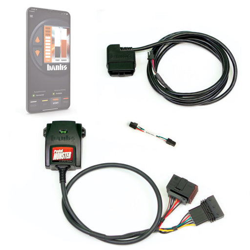 Banks Power Pedal Monster Kit (Stand-Alone) - TE Connectivity MT2 - 6 Way - Use w/Phone Banks Power