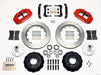 Wilwood Narrow Superlite 6R Front Hub Kit 14.00in Red 79-81 Camaro