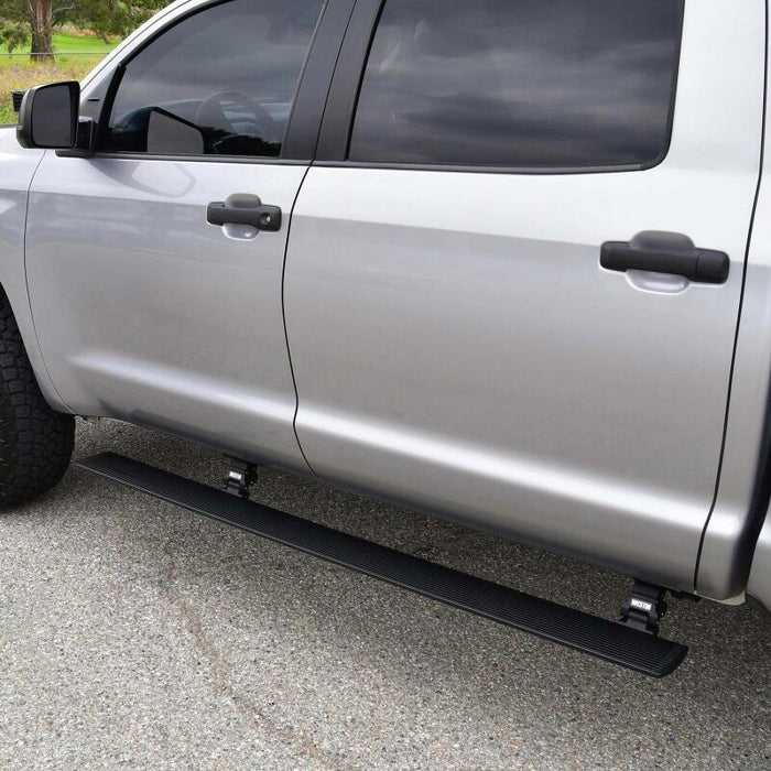 Westin 07-21 Toyota Tundra CrewMax Pro-e Electric Running Boards - Textured Black Westin