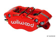 Wilwood Caliper-Dynapro 5.25in Mount - Red 1.38in Pistons .81in Disc