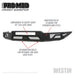 Westin 15-20 Chevrolet Colorado Pro-Mod Front Bumper Westin