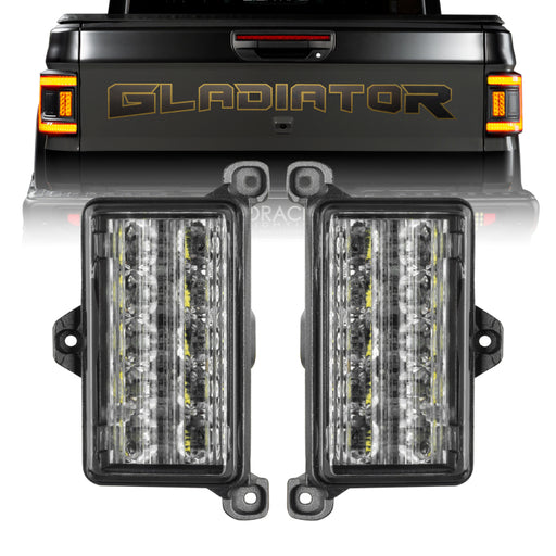 Oracle Lighting Jeep Gladiator JT Dual Reverse LED Flush Taillight - Amber/White SEE WARRANTY ORACLE Lighting