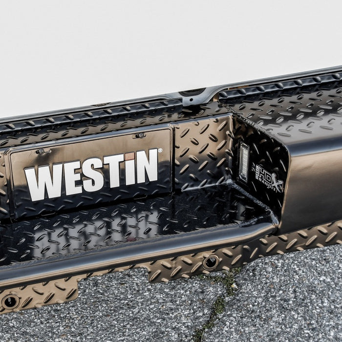 Westin 09-18 Ram 1500 HDX Bandit Rear Bumper - Black Westin