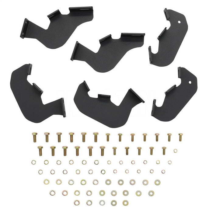 Westin/HDX 2021+ Ford Bronco Drop Nerf Step Bars - Textured Black Westin