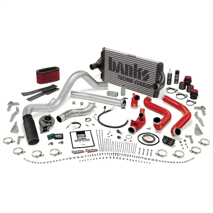 Banks Power 94-95.5 Ford 7.3L Man PowerPack System - SS Single Exhaust w/ Black Tip Banks Power