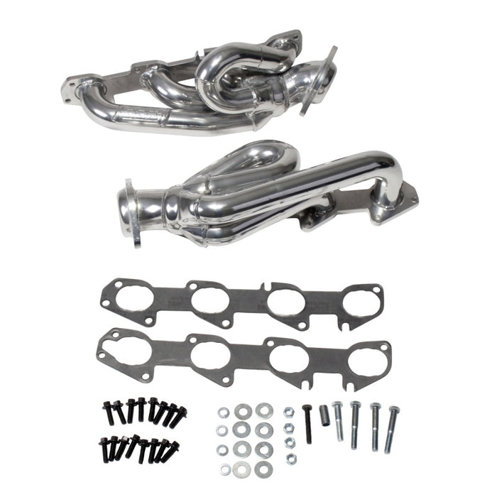 BBK 09-18 Dodge Ram 5.7L Hemi Shorty Tuned Length Exhaust Headers - 1-3/4 Silver Ceramic BBK