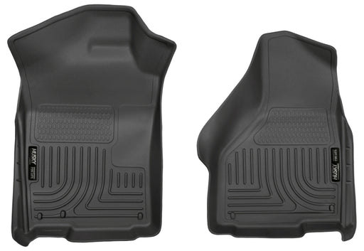Husky Liners 03-12 Dodge Ram 1500/2500/3500 Series Regular/Quad Cab WeatherBeater Black Floor Liners Husky Liners