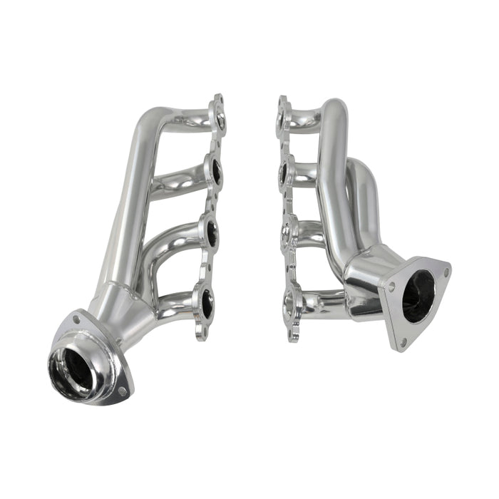 JBA 02-13 GM Truck 4.8L/5.3L LS Silver Ctd Cat4Ward Header JBA