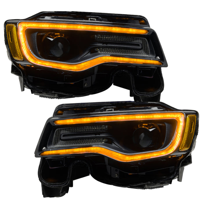 Oracle 1421 Jeep Grand Cherokee Dynamic Headlight DRL Upgrade Kit  ColorSHIFT Dynamic SEE WARRANTY ORACLE Lighting