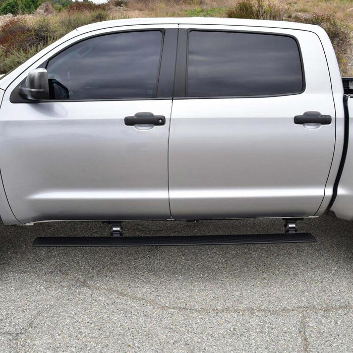 Westin 07-21 Toyota Tundra CrewMax Pro-e Electric Running Boards - Textured Black Westin