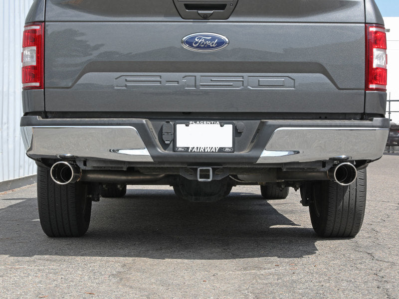 aFe Vulcan Series 3in 304SS Cat-Back w/ Polished Tips 15-20 Ford F-150 V6 2.7L/35L(tt) / V8 5.0L aFe