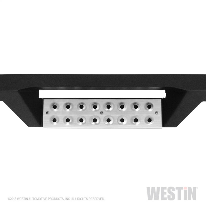 Westin 09-18 RAM 1500 Crew Cab HDX Stainless Drop Nerf Step Bars - Tex. Blk Westin