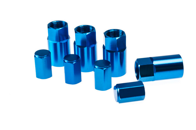 Wheel Mate Aluminum TPMS Valve Stem Cover - Blue Anodize Wheel Mate