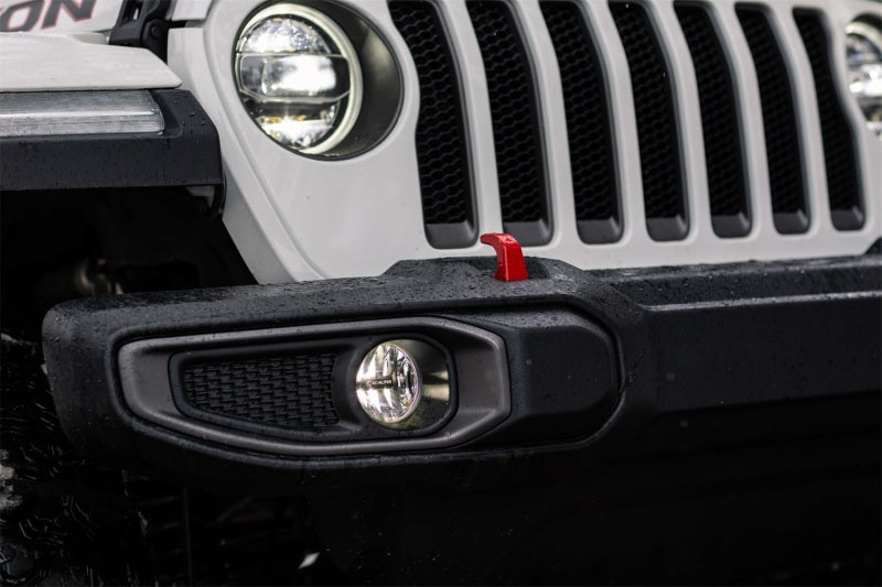 KC HiLiTES 18-23 Jeep JL/JT 4in. Gravity G4 LED Light 10w SAE/ECE Clear Fog Beam (Pair Pack System) KC HiLiTES