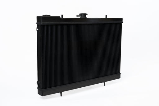 CSF R32 Nissan Skyline GT-R / GT-S Full Billet Aluminum High-Performance Radiator - Black Finish CSF