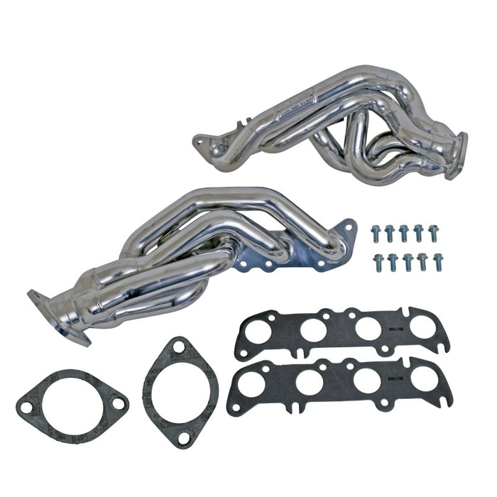 BBK 11-14 Mustang GT Shorty Tuned Length Exhaust Headers - 1-5/8 Silver Ceramic BBK