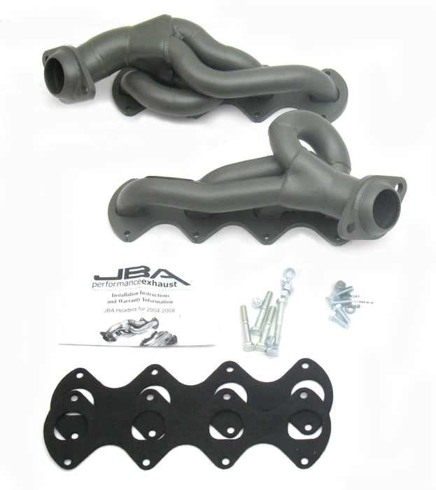 JBA 05-10 Ford F-Series 5.4L 3V 1-5/8in Primary Ti Ctd Cat4Ward Header JBA