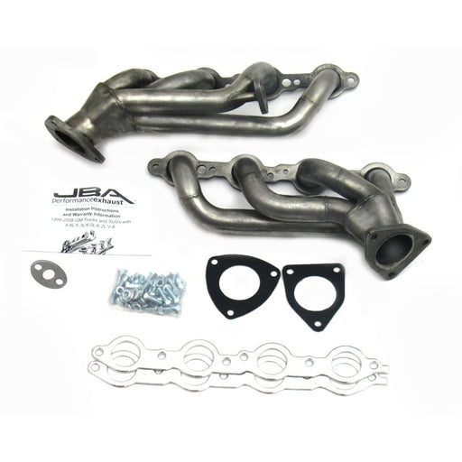 JBA 99-02 GM Truck 6.0L LS w/o A.I.R. w/EGR 1-5/8in Primary Raw 409SS Cat4Ward Header JBA