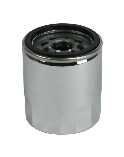 Moroso 97-06 Early GM LS 13/16in Thread 3-1/2in Tall Oil Filter - Chrome Moroso