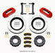 Wilwood TX6R Front Kit 16.00in Red 1999-2010 GM H2 Truck/SUV 2500