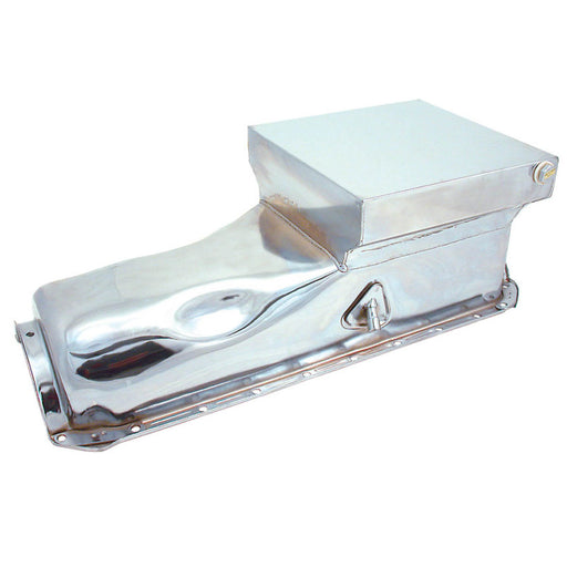 Spectre BB Chevy Oil Pan w/6 Qt. Capacity - Chrome Spectre