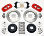 Wilwood AERO6 Front Hub Kit 14.00-Red WWE ProSpindle